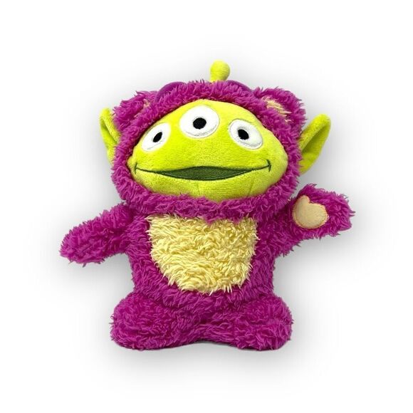 Disney Toy Story Alien Pixar LOTSO Lotso the Bear Remix Plush Stuffed Toy 9" - Picture 1 of 9